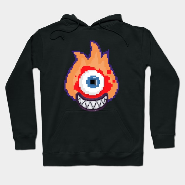 Fire of Malevolence Hoodie by Clays Chick